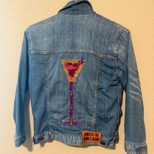 House of Holland Blue Denim Jacket